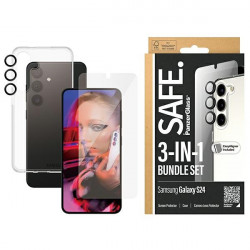 SAFE by PanzerGlass Samsung Galaxy S24 S921 Bundle 3in1 Hardcase + Screen Protector + Camera Lens BSAFE95672