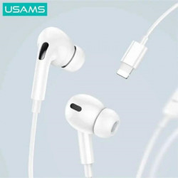 USAMS Headphones stereo EP-41 MAX lightning white SJ621MHS01 (US-SJ621)