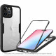 Techsuit ColorVerse 360 Series + Screen Protector iPhone 7 / 8 / SE 2, SE 2020 / SE 3, SE 2022 Black