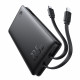 Baseus Power Bank Airpow Air Lite (P10067501123 00) USB, Type C, Dual Cable USB C, Lightning, 22.5W, 10000mAh Black Baseus Power Bank Airpow Air Lite (P10067501123 00) USB, Type C, Dual Cable USB C, Lightning, 22.5W, 10000mAh Black