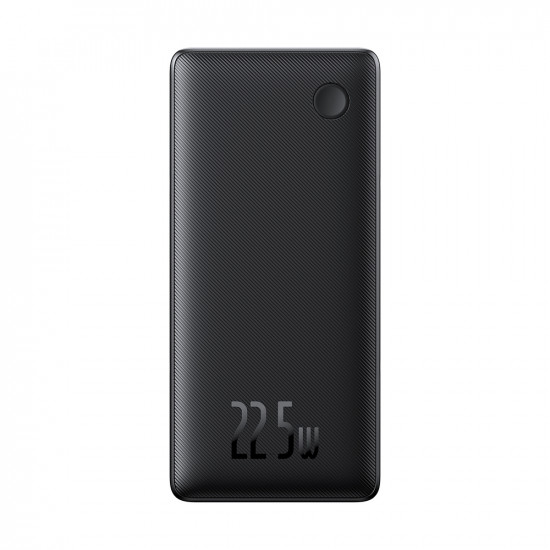 Baseus Power Bank Airpow Air Lite (P10067501123 00) USB, Type C, Dual Cable USB C, Lightning, 22.5W, 10000mAh Black Baseus Power Bank Airpow Air Lite (P10067501123 00) USB, Type C, Dual Cable USB C, Lightning, 22.5W, 10000mAh Black