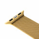 Fixed Mesh Strap 35mm Apple Watch 1/2/3/4/5/6/7/8/9/10/SE/SE 2/Ultra/Ultra 2 (42/44/45/46/49mm) Gold