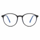 Techsuit Anti Blue Light Glasses Reflex TR90 (F8551 C2) Round Sand Black