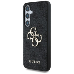 Guess Case Big 4G Logo Classic Logo for Samsung Galaxy S25 black
