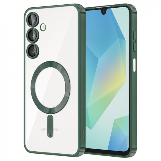 Techsuit Luxury Crystal MagSafe Samsung Galaxy A16 4G / A16 5G Deep Green Techsuit Luxury Crystal MagSafe Samsung Galaxy A16 4G / A16 5G Deep Green