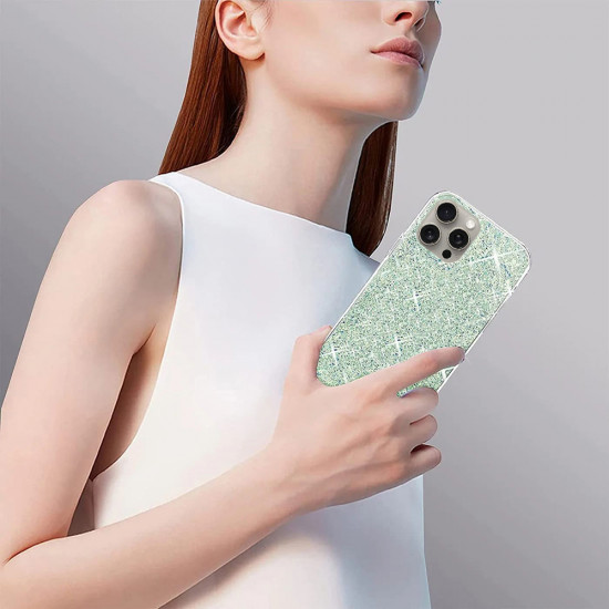 Techsuit Sparkly Glitter Samsung Galaxy A26 5G Blue Techsuit Sparkly Glitter Samsung Galaxy A26 5G Blue