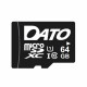 Dato Memory Card Pro (DTTF064GUIC10) Micro SDXC, 64GB, Class 10, Read up to 80MB/s, Write up to 10MB/s Black Dato Memory Card Pro (DTTF064GUIC10) Micro SDXC, 64GB, Class 10, Read up to 80MB/s, Write up to 10MB/s Black