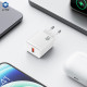 Lito Wall Charger (LC08) USB PD18W, PC Fireproof, EU Plug White Lito Wall Charger (LC08) USB PD18W, PC Fireproof, EU Plug White