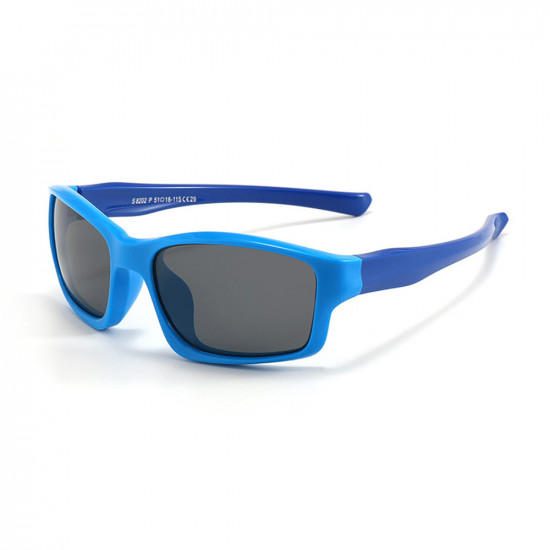 Techsuit Sunglasses Polarised (8202 C29) for Kids, Sport Type Blue / Dark Blue Techsuit Sunglasses Polarised (8202 C29) for Kids, Sport Type Blue / Dark Blue