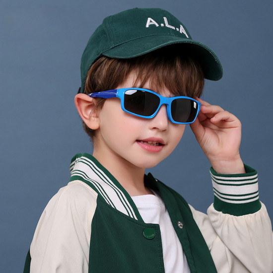 Techsuit Sunglasses Polarised (8202 C29) for Kids, Sport Type Blue / Dark Blue Techsuit Sunglasses Polarised (8202 C29) for Kids, Sport Type Blue / Dark Blue