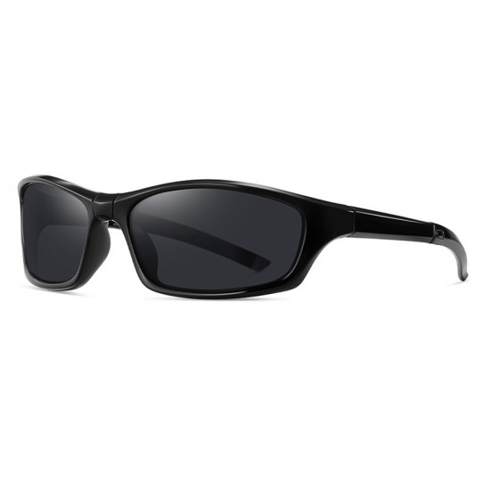 Techsuit Bike Glasses (24101) for Cycling and Sport Outdoor Activities, Polarized, Unisex Black Techsuit Bike Glasses (24101) for Cycling and Sport Outdoor Activities, Polarized, Unisex Black
