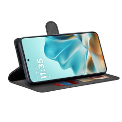 Techsuit  Diary Book  Motorola Edge 60 / Edge 60 Fusion  Black