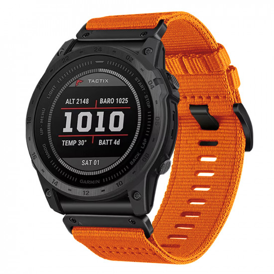 Techsuit Watchband QuickFit 22mm (W070) Garmin Fenix 5/5 Plus 6/6 Pro/7/Forerunner 935/945/Approach S60 Orange Blossom Techsuit Watchband QuickFit 22mm (W070) Garmin Fenix 5/5 Plus 6/6 Pro/7/Forerunner 935/945/Approach S60 Orange Blossom