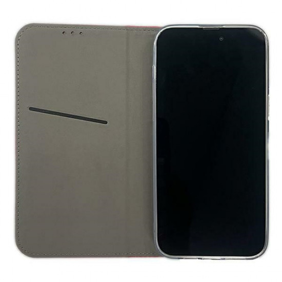Smart Magnet book case iPhone 15 6.1" red