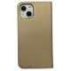 Smart Magnet book case iPhone 15 6.1" gold/gold Smart Magnet book case iPhone 15 6.1" gold/gold