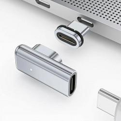 Beline Magnetic Adapter USB-C 100W Silver/Silver DAC BLNAM01 Beline Magnetic Adapter USB-C 100W Silver/Silver DAC BLNAM01