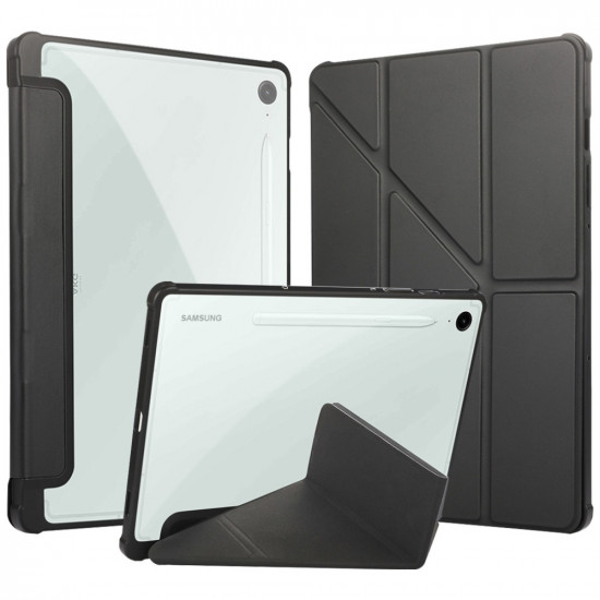 Stand Case Samsung Tab S10 Ultra Black Stand Case Samsung Tab S10 Ultra Black