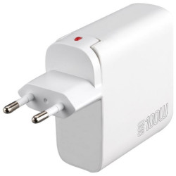 4smarts Flex Pro 100W Wall Charger 3xUSB-C + 1xUSB-A White 4smarts Flex Pro 100W Wall Charger 3xUSB-C + 1xUSB-A White