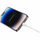 Cable USAMS US-SJ610 U84 PD 20W USB-C to Lightning 1m white