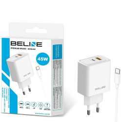 Beline 45W wall charger + USB-C cable BLN2CW45C white Beline 45W wall charger + USB-C cable BLN2CW45C white