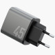 Wall Charger Energea Ampcharge GaN45 2xUSB-C PD/PPS/QC3.0 45W gray