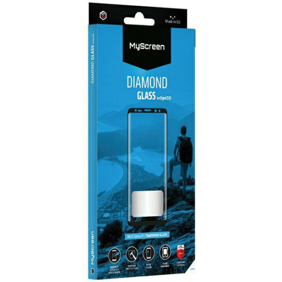 Tempered glass MyScreen DIAMOND GLASS edge3D for Realme 14 Pro black Tempered glass MyScreen DIAMOND GLASS edge3D for Realme 14 Pro black