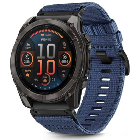 Techsuit Watchband 20mm (W070) Samsung Galaxy Watch 4/5/Active 2, Huawei Watch GT 3 (42mm)/GT 3 Pro (43mm) Nightshade Blue Techsuit Watchband 20mm (W070) Samsung Galaxy Watch 4/5/Active 2, Huawei Watch GT 3 (42mm)/GT 3 Pro (43mm) Nightshade Blue