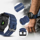Techsuit Watchband 20mm (W070) Samsung Galaxy Watch 4/5/Active 2, Huawei Watch GT 3 (42mm)/GT 3 Pro (43mm) Nightshade Blue Techsuit Watchband 20mm (W070) Samsung Galaxy Watch 4/5/Active 2, Huawei Watch GT 3 (42mm)/GT 3 Pro (43mm) Nightshade Blue