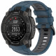 Techsuit  Watchband 22mm (W077)  Garmin Instinct 3 50mm/Instinct 3 50mm Solar  Navy Blue