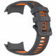 Techsuit  Watchband 22mm (W077)  Garmin Instinct 3 50mm/Instinct 3 50mm Solar  Gray/Orange