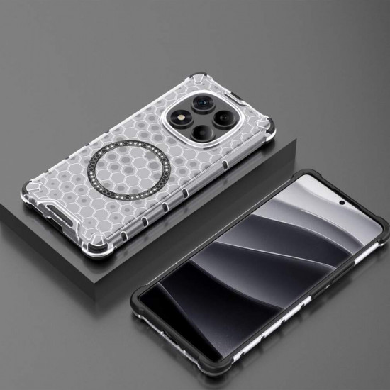Techsuit  HoneyComb Shield MagSafe  Xiaomi Redmi Note 14 Pro 5G / Poco X7  White
