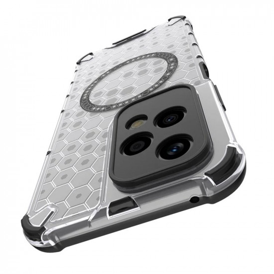 Techsuit HoneyComb Shield MagSafe Honor 200 Lite Black Techsuit HoneyComb Shield MagSafe Honor 200 Lite Black