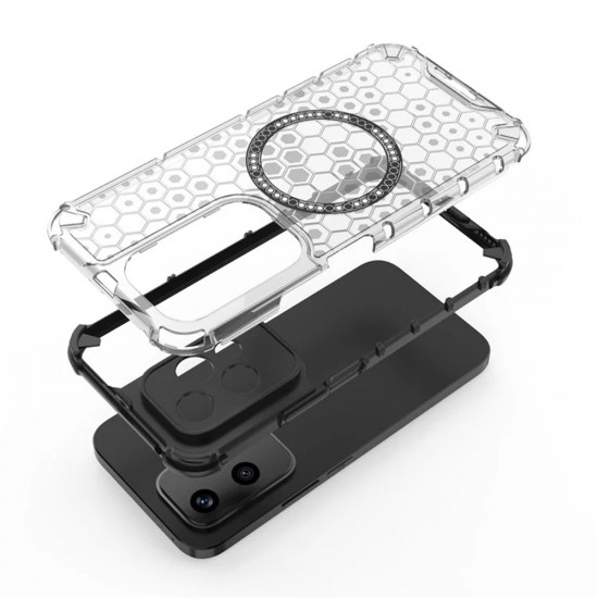 Techsuit  HoneyComb Shield MagSafe  Honor 200 Lite  White