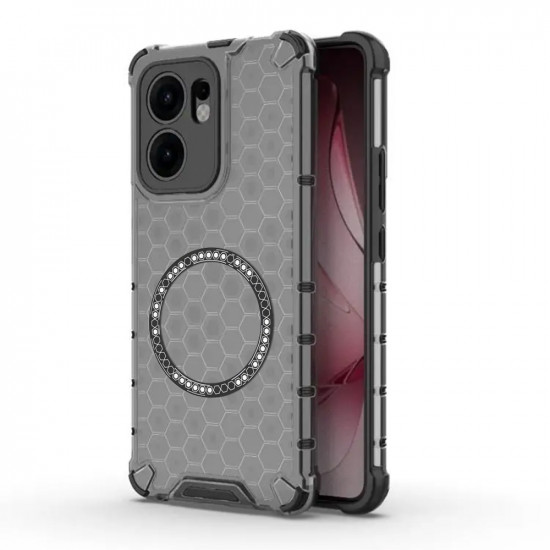 Techsuit HoneyComb Shield MagSafe Oppo Reno13 F 4G / Reno13 F 5G / Reno13 FS 5G Black Techsuit HoneyComb Shield MagSafe Oppo Reno13 F 4G / Reno13 F 5G / Reno13 FS 5G Black