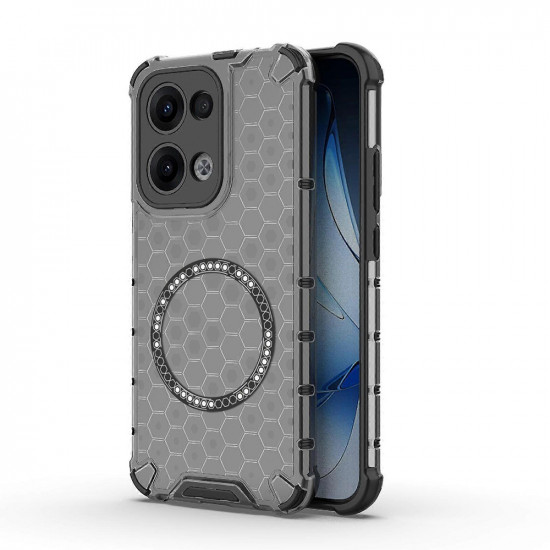 Techsuit  HoneyComb Shield MagSafe  Oppo Reno13  Black