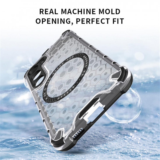 Techsuit  HoneyComb Shield MagSafe  Oppo Reno13  White