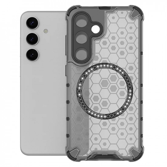 Techsuit  HoneyComb Shield MagSafe  Samsung Galaxy S24  Black