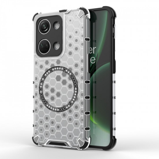 Techsuit HoneyComb Shield MagSafe OnePlus NordΒ 3 White Techsuit HoneyComb Shield MagSafe OnePlus NordΒ 3 White