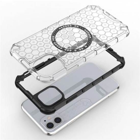 Techsuit HoneyComb Shield MagSafe iPhone 11 White Techsuit HoneyComb Shield MagSafe iPhone 11 White