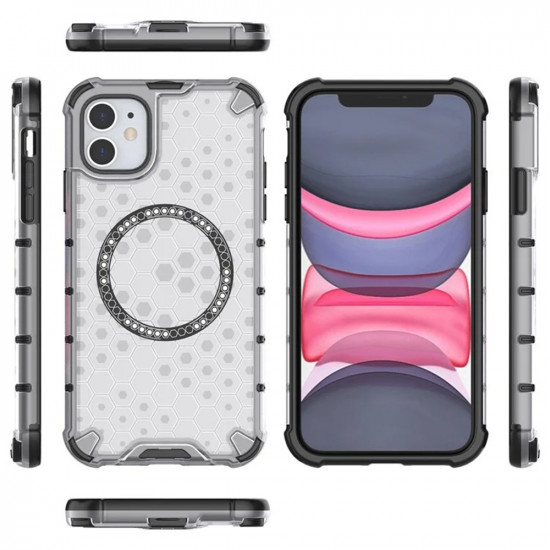 Techsuit HoneyComb Shield MagSafe iPhone 11 White Techsuit HoneyComb Shield MagSafe iPhone 11 White