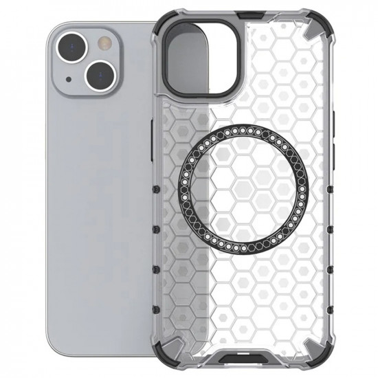 Techsuit  HoneyComb Shield MagSafe  iPhone 14  White