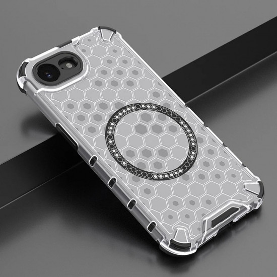 Techsuit  HoneyComb Shield MagSafe  iPhone 16e  Black