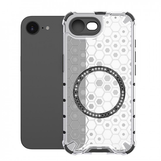 Techsuit  HoneyComb Shield MagSafe  iPhone 16e  White