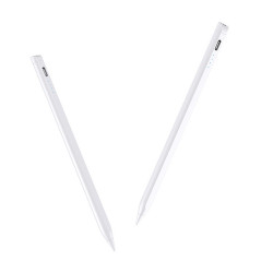 Lito  Stylus Pen (T3)  for Android, iOS, Microsoft, Type C, Fast Charging, 90mAh, Aluminum Alloy  White Lito  Stylus Pen (T3)  for Android, iOS, Microsoft, Type C, Fast Charging, 90mAh, Aluminum Alloy  White