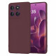 Techsuit  SoftFlex  Motorola Edge 60 Pro  Plum Red