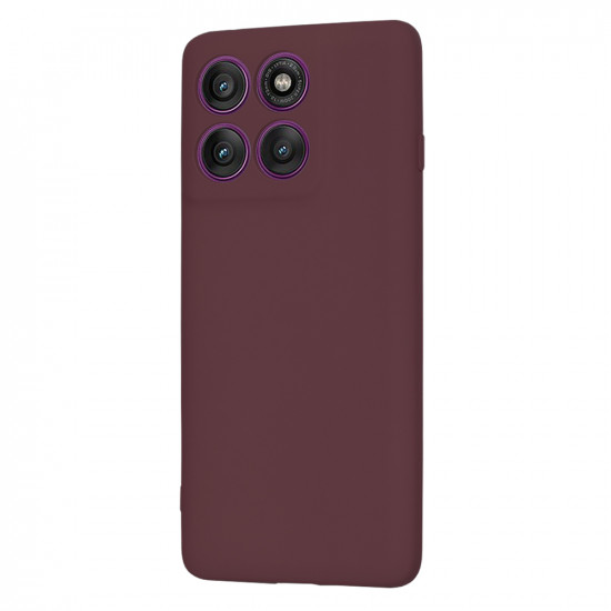 Techsuit  SoftFlex  Motorola Edge 60 Pro  Plum Red