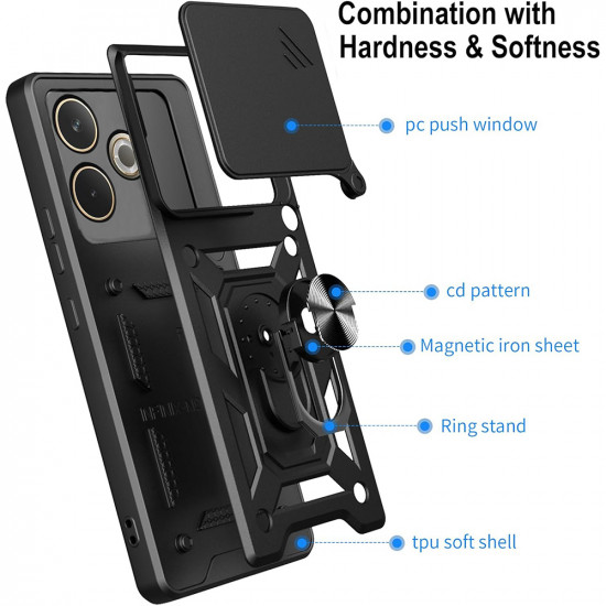 Techsuit  CamShield Series  Oppo A5 Pro 4G / A5 Pro 5G  Rose Gold