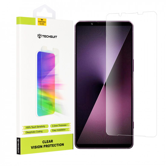 Techsuit  Clear Vision Glass  Sony Xperia 1 VII  Transparent