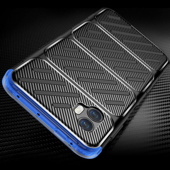 Techsuit CarbonFiber Samsung Galaxy Xcover7 Pro Black Techsuit CarbonFiber Samsung Galaxy Xcover7 Pro Black