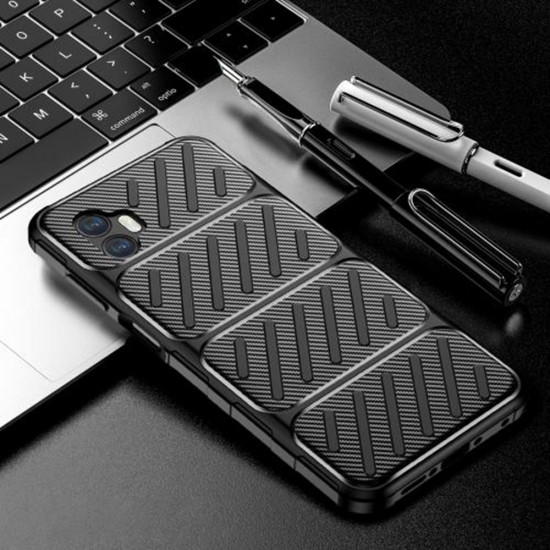Techsuit CarbonFiber Samsung Galaxy Xcover7 Pro Black Techsuit CarbonFiber Samsung Galaxy Xcover7 Pro Black
